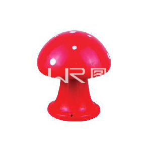 红色卡通蘑菇造型LED户外景观草坪灯