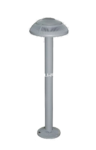灰色圆柱LED草坪灯 灰色蘑菇头景观灯