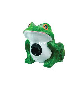 绿色青蛙仿石雕刻LED草坪灯