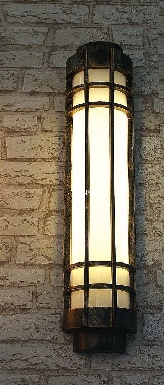 棕铜色LED仿古墙壁灯