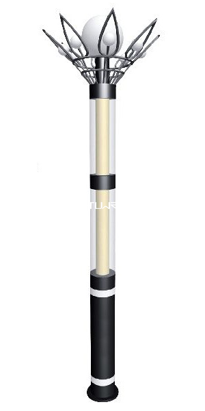 黑白毛笔头造型LED景观灯